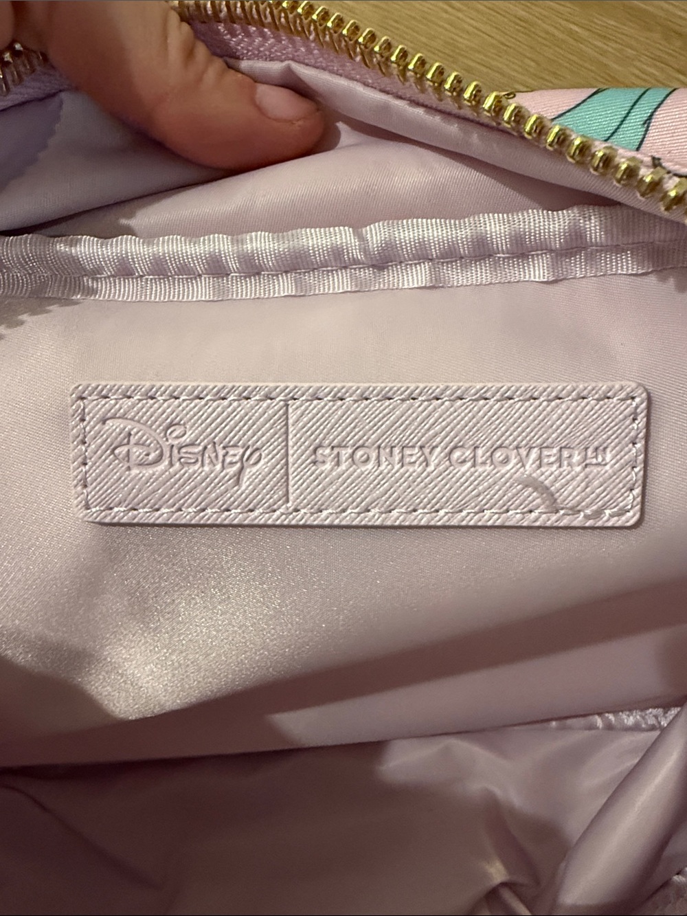 Jasmine Print Cosmetic Bag - Stoney Clover - Picture 6 of 6